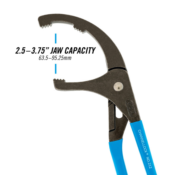 Bilde av Channellock 212 Filtertang 63-95mm