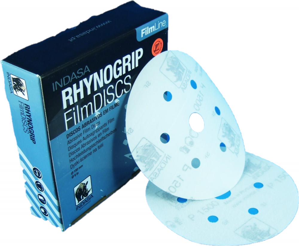 Hovedbilde Rhynogrip FilmLine 150mm 6+1H 50pk sliperondell