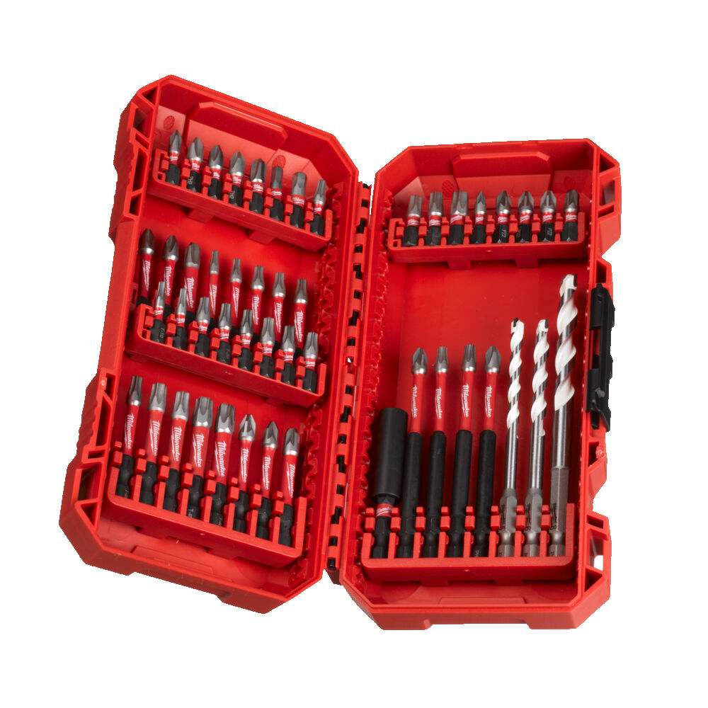 Hovedbilde Milwaukee BITSSETT SHOCKWAVE D/DR CD 48P
