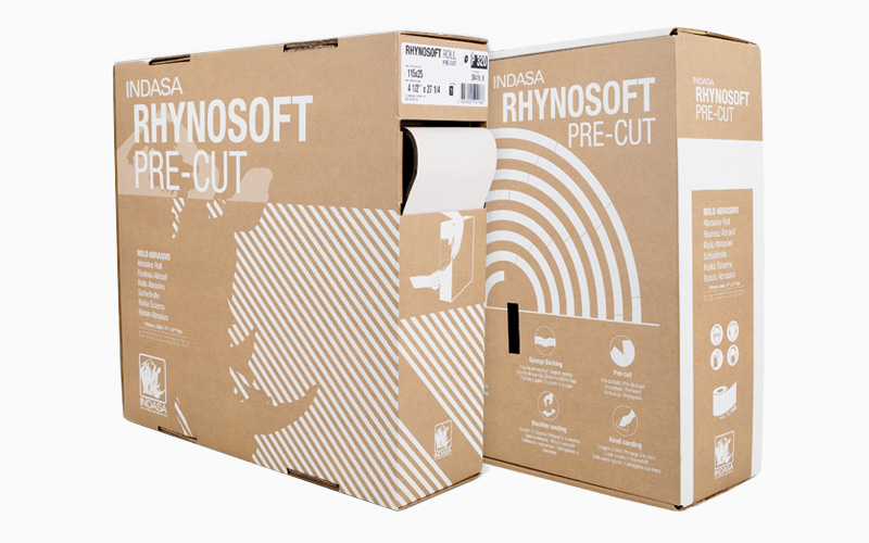 Hovedbilde Slipesvamp (Pre-Cut) 115mm x 25m rull Rhynosoft